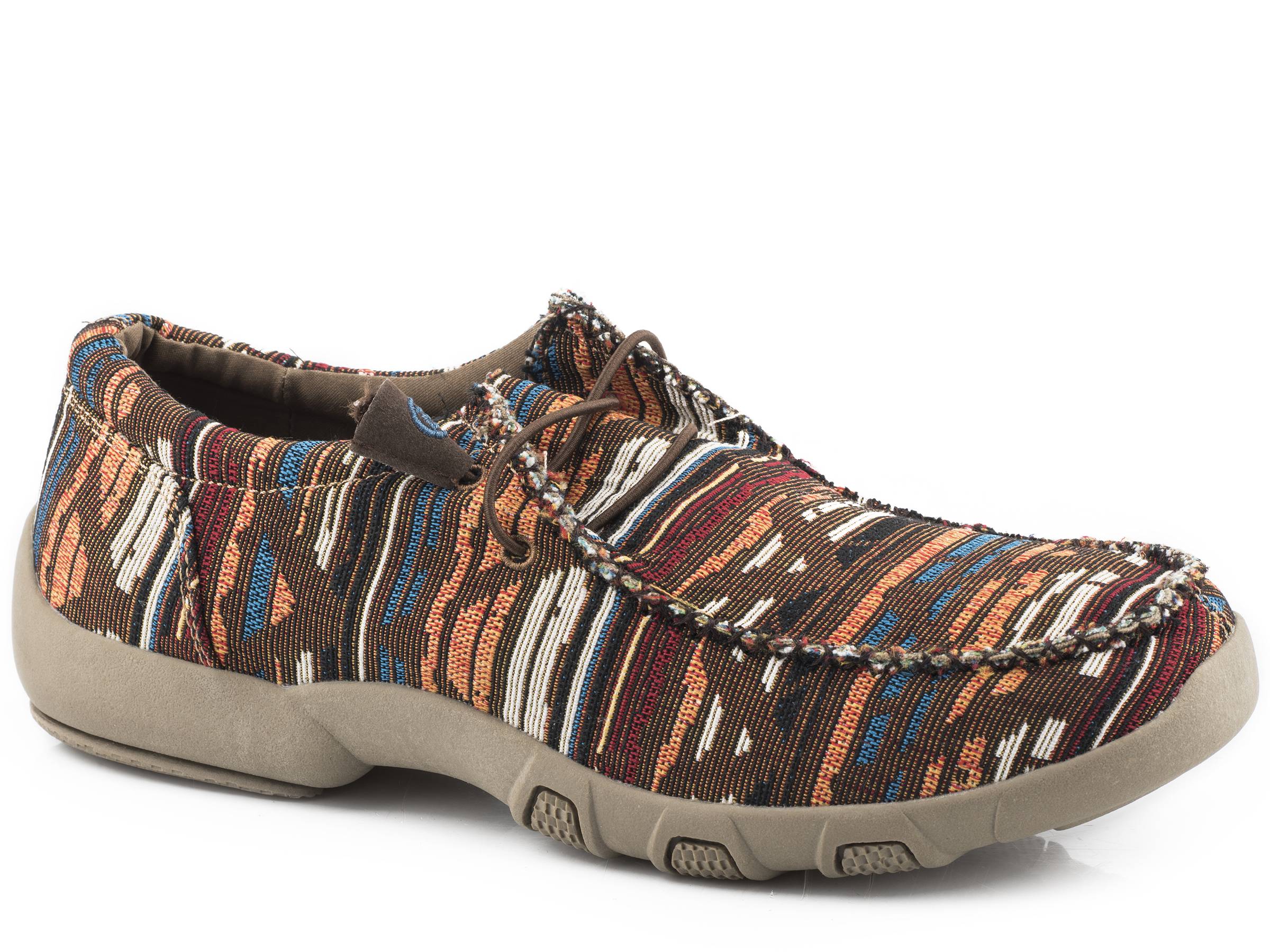 Roper Mens Canvas 2 Eye Chukka Shoes