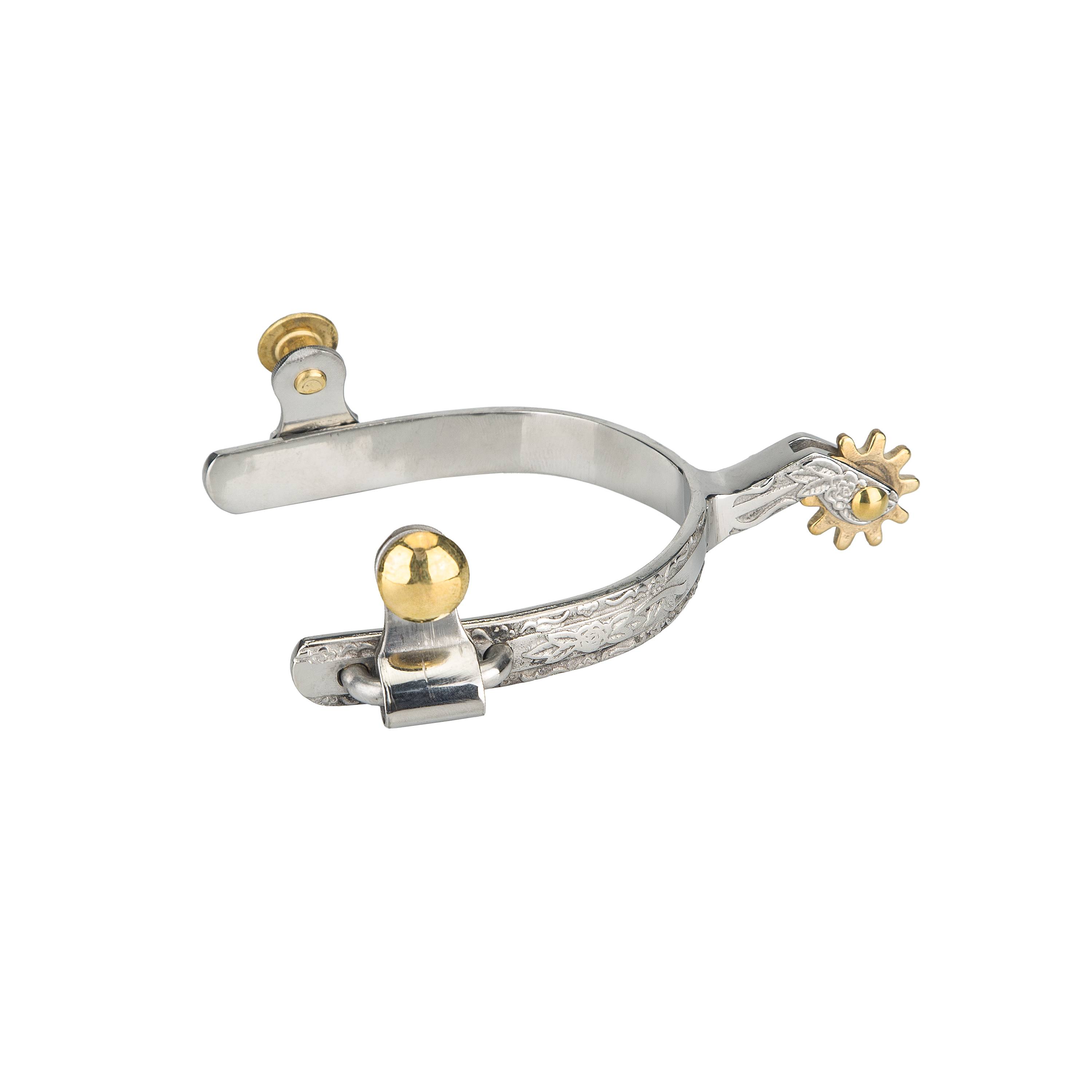TABELO Engraved Roping Spur