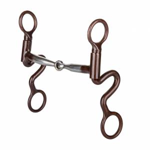 MEMORIAL DAY BOGO: TABELO S-Shank Smooth Snaffle Bit - YOUR PRICE FOR 2
