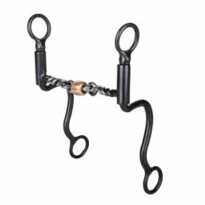 MEMORIAL DAY BOGO: TABELO Cavalry Twisted Wire Cricket Bit - YOUR PRICE FOR 2