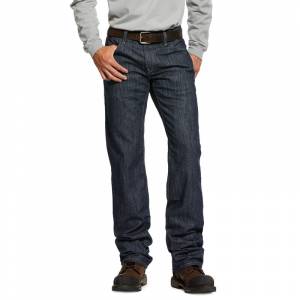 Ariat Mens FR M5 Slim Armor Stretch Stackable Straight Leg Jeans