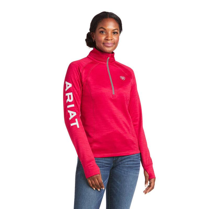Ariat Ladies Tek Team 1/2 Zip Sweatshirt