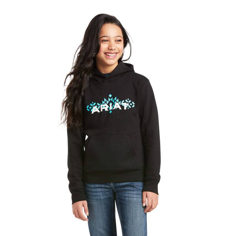 Ariat Kids REAL Chest Logo Hoodie