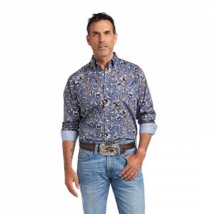 Ariat Mens Wrinkle Free Cormac Classic Fit Shirt