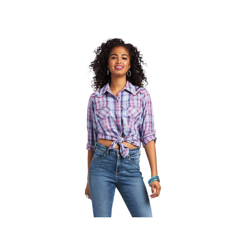 Ariat Ladies REAL Cornflower Shirt