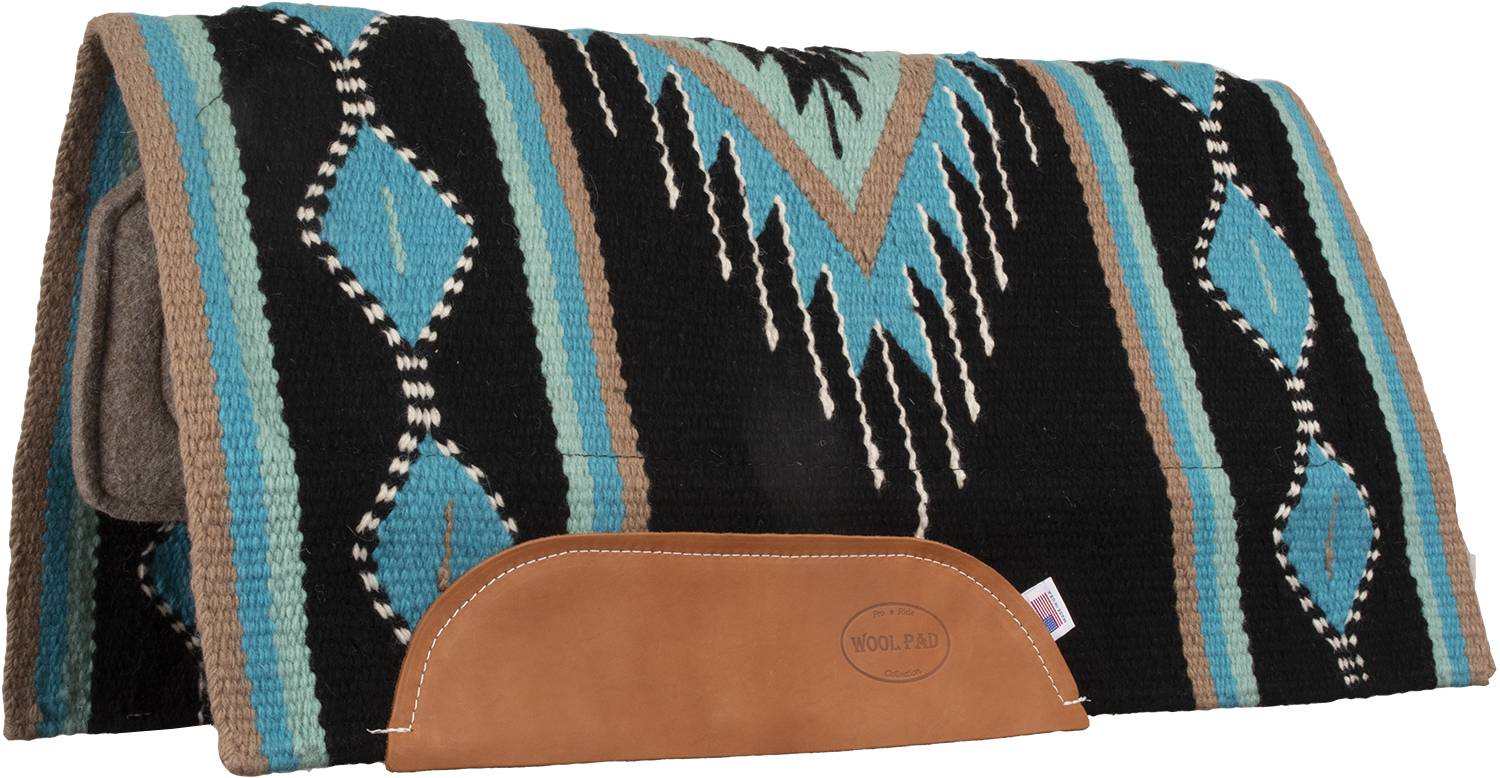 Mustang Del Rio Wool Felt Bottom Saddle Pad