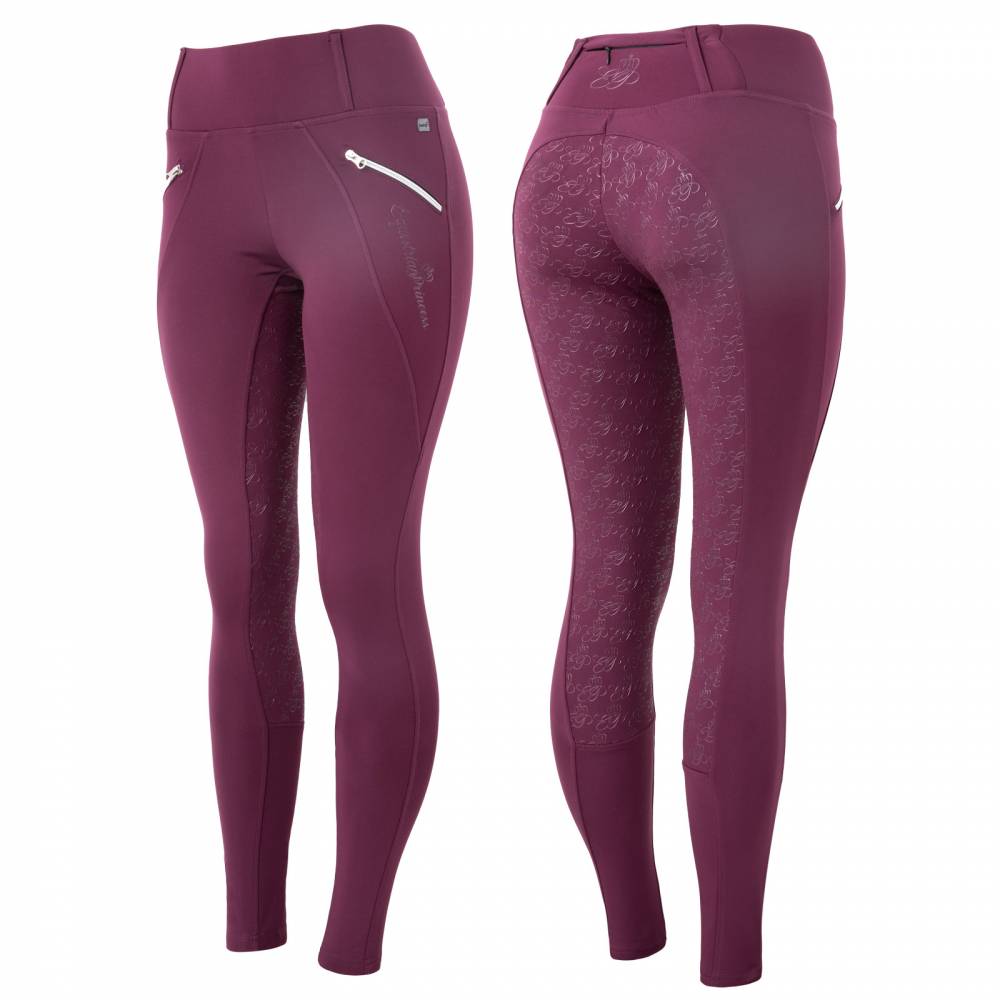 Horze Ramona Womens Reflective High Waist Winter Riding Tights