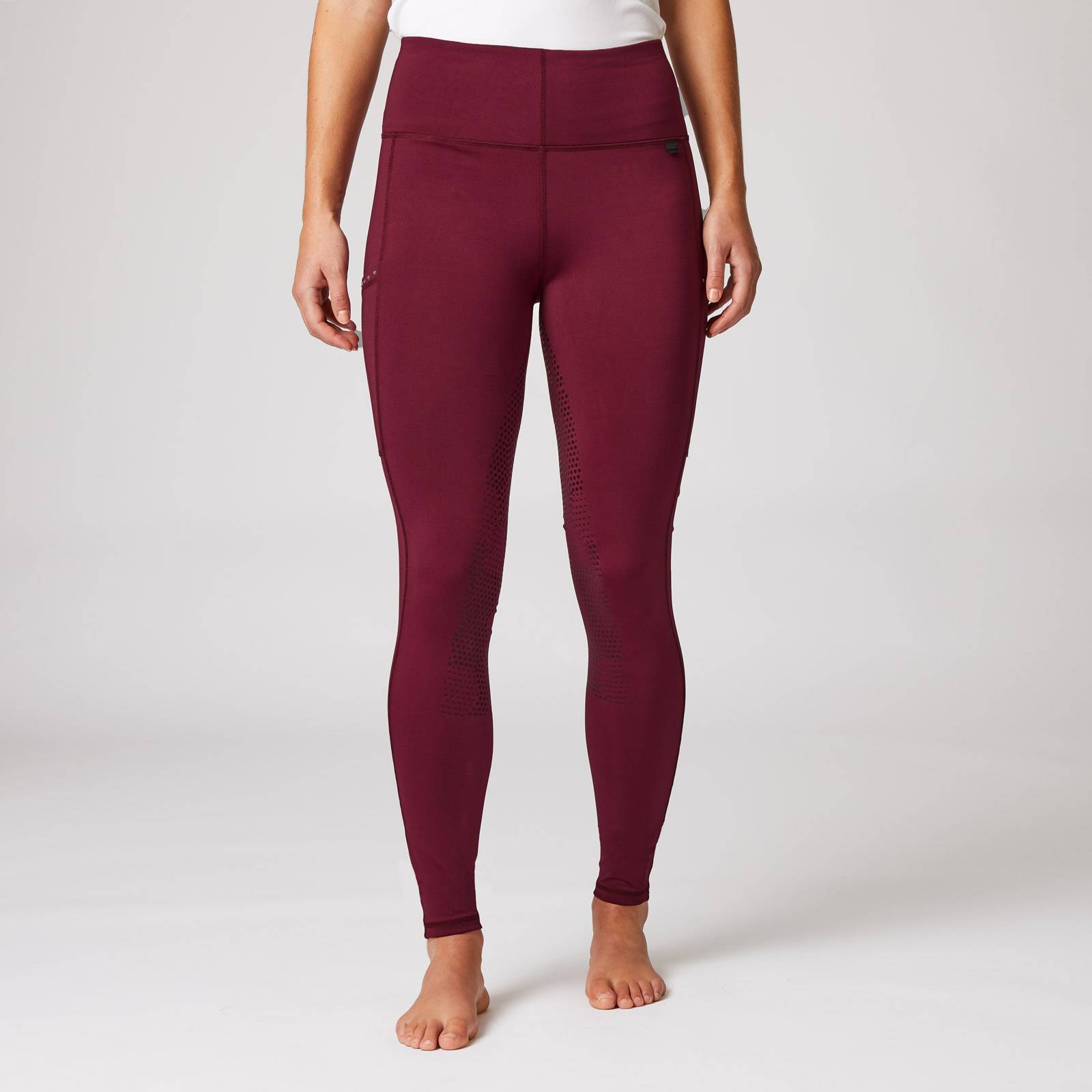 Horze Ladies Roselina Full Seat Tights with Crystal Details