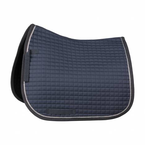 Horze Noir Pearl Corded Dressage Saddle Pad
