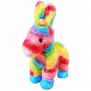 Plush Rainbow Donkey