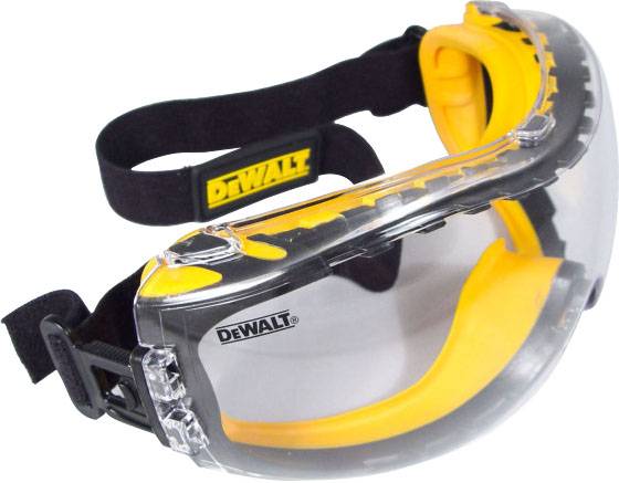 DeWalt Concealer Clear Anti-Fog Lens Protective Glasses
