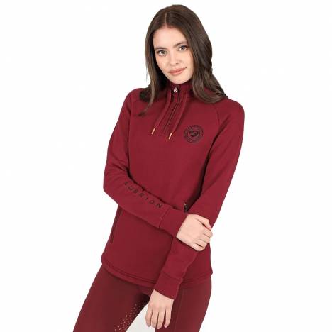 Shires Aubrion Ladies Elm Half Zip Sweatshirt