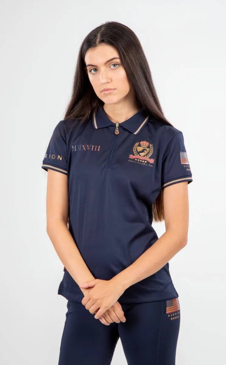 Shires Aubrion Ladies Team Tech Polo Shirt