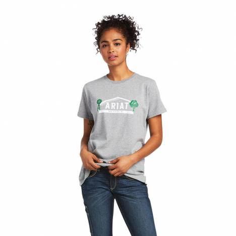 Ariat Ladies Rebar Cotton Strong Farm Graphic T-Shirt