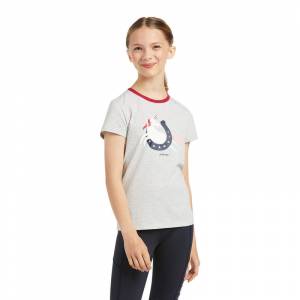 Ariat Kids Unicorn Moon Short Sleeve T-Shirt