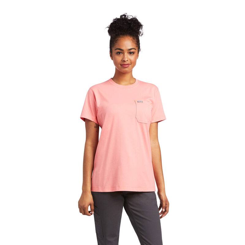 Ariat Ladies Rebar Workman Phrase Short Sleeve T-Shirt