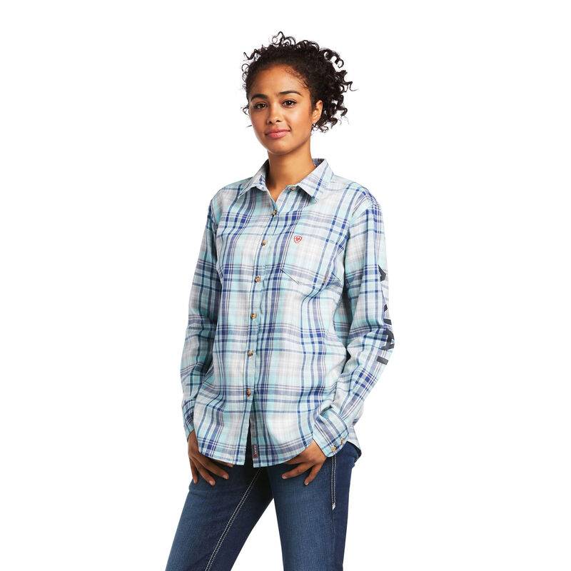 Ariat Ladies FR Sabine Logo Long Sleeve Work Shirt
