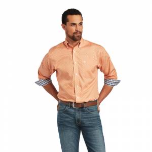 Ariat Mens Wrinkle Free Yakov Fitted Shirt