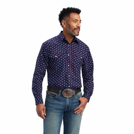 Ariat Mens Nosson Classic Fit Snap Shirt