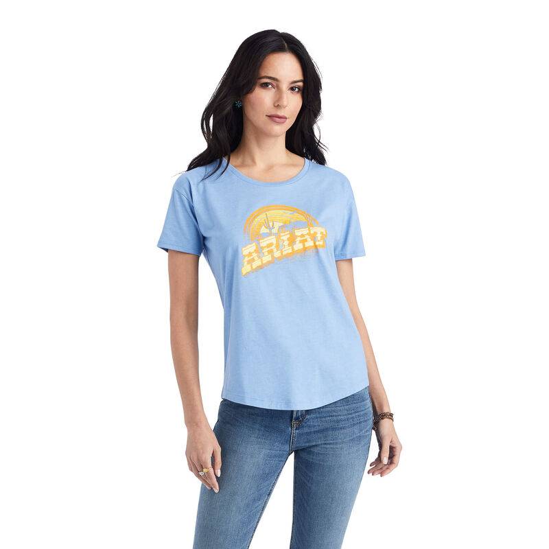 Ariat Ladies Sunset Arc Tee Shirt