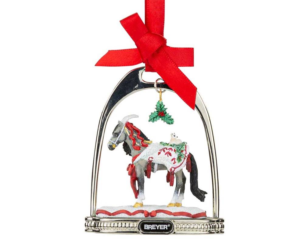 Breyer Artic Grandeur Holiday Horse Stirrup Ornament