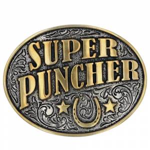 Montana Silversmiths Dale Brisby Super Puncher Attitude Belt Buckle