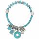 Montana Silversmiths Charmed by the West Turquoise Charm Attitude Bracelet
