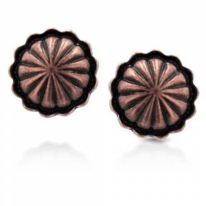 Montana Silversmiths Blossoming Copper Attitude Earrings
