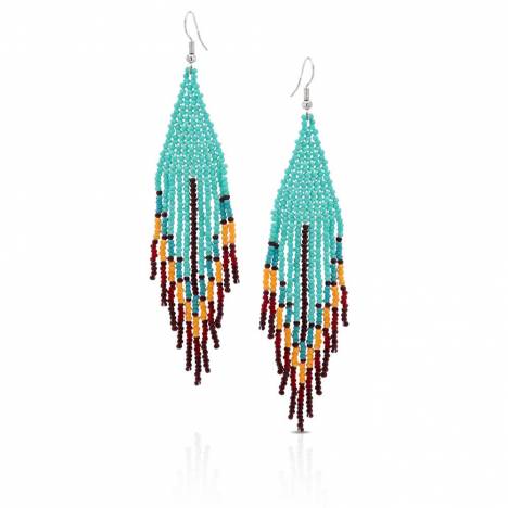 Montana Silversmiths Color Me Southwest Beaded Attitude Earrings