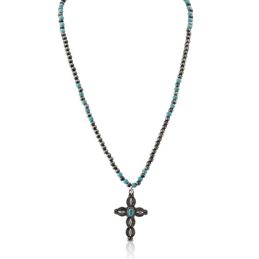 Montana Silversmiths Faithful Expression Beaded Attitude Necklace