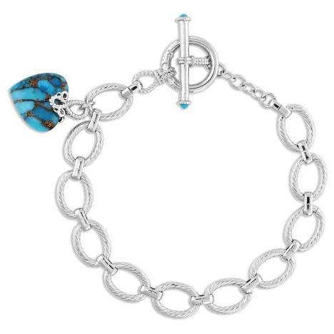 Montana Silversmiths Untamable Heart Of Stone Bracelet