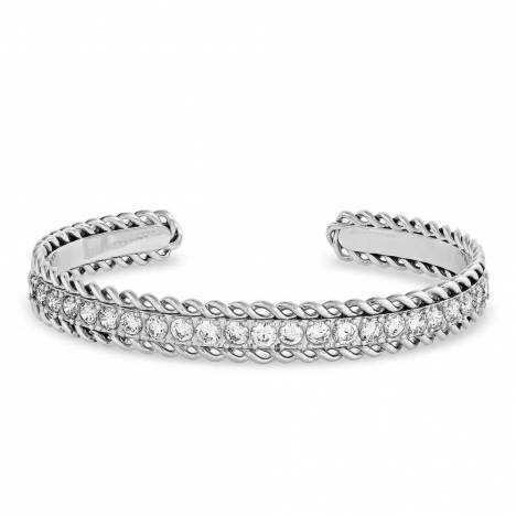 Montana Silversmiths Crystal Roads Cuff Bracelet