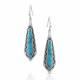 Montana Silversmiths Southwest Turquoise Stream Earrings