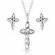 Montana Silversmiths Hold Steady Faith Cross Jewelry Set