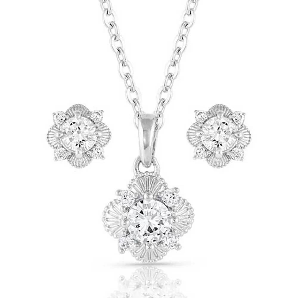 Montana Silversmiths Makin' Memories Crystal Jewelry Set
