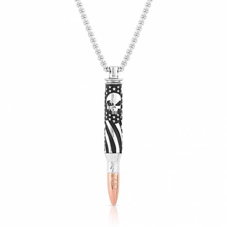 Montana Silversmiths I'll Cover You Sniper Bullet Necklace