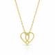 Montana Silversmiths Connected Faith Heart Necklace
