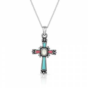 Montana Silversmiths Faith Beaming Cross Necklace