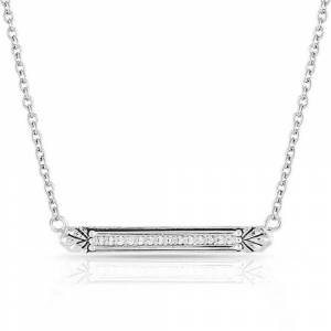 Montana Silversmiths Setting the Crystal Bar Necklace