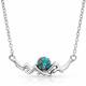 Montana Silversmiths Pursue the Wild Another Mountain Turquoise Necklace