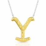 Montana Silversmiths The Y Yellowstone Brand Necklace