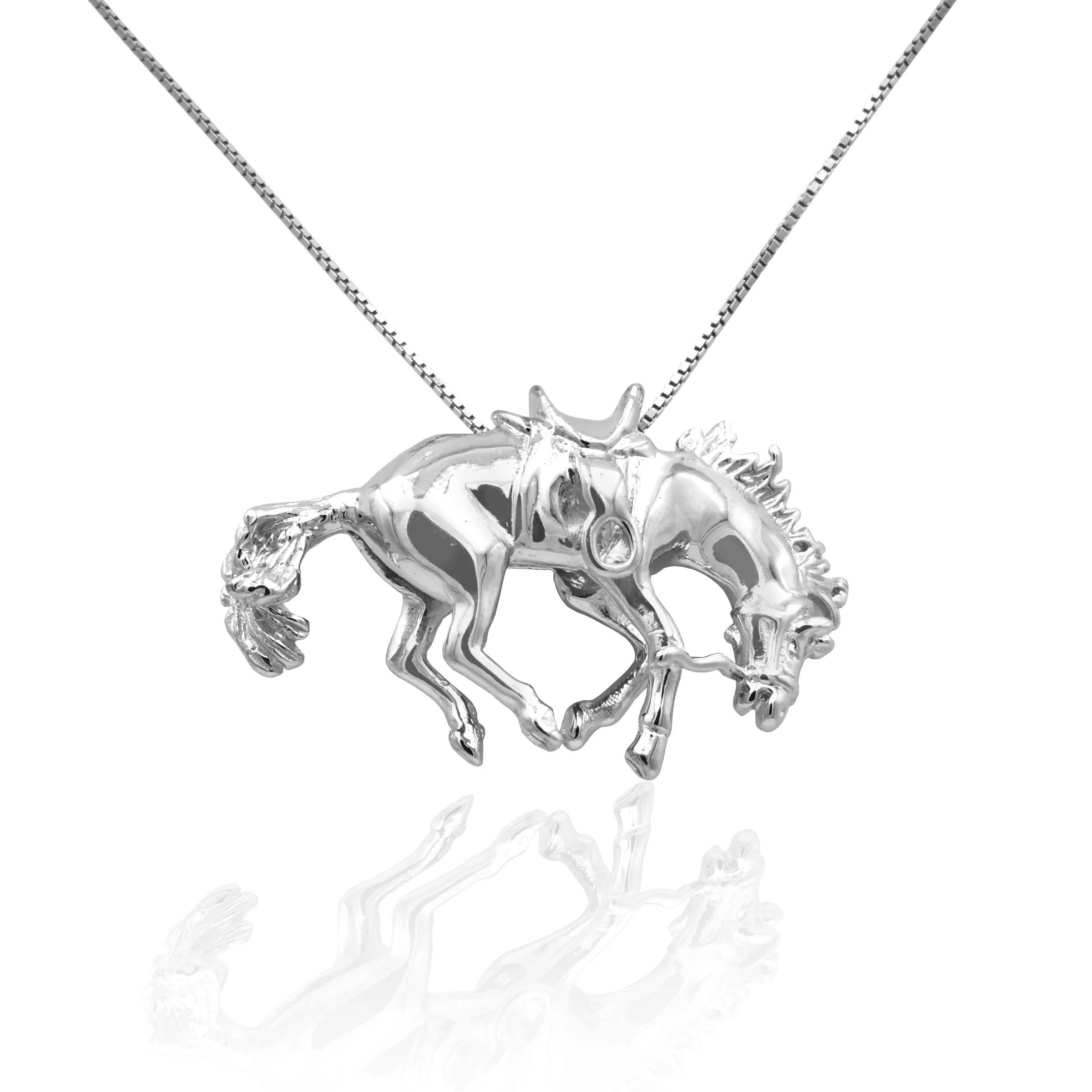 Kelly Herd Bucking Saddle Bronc Pendant
