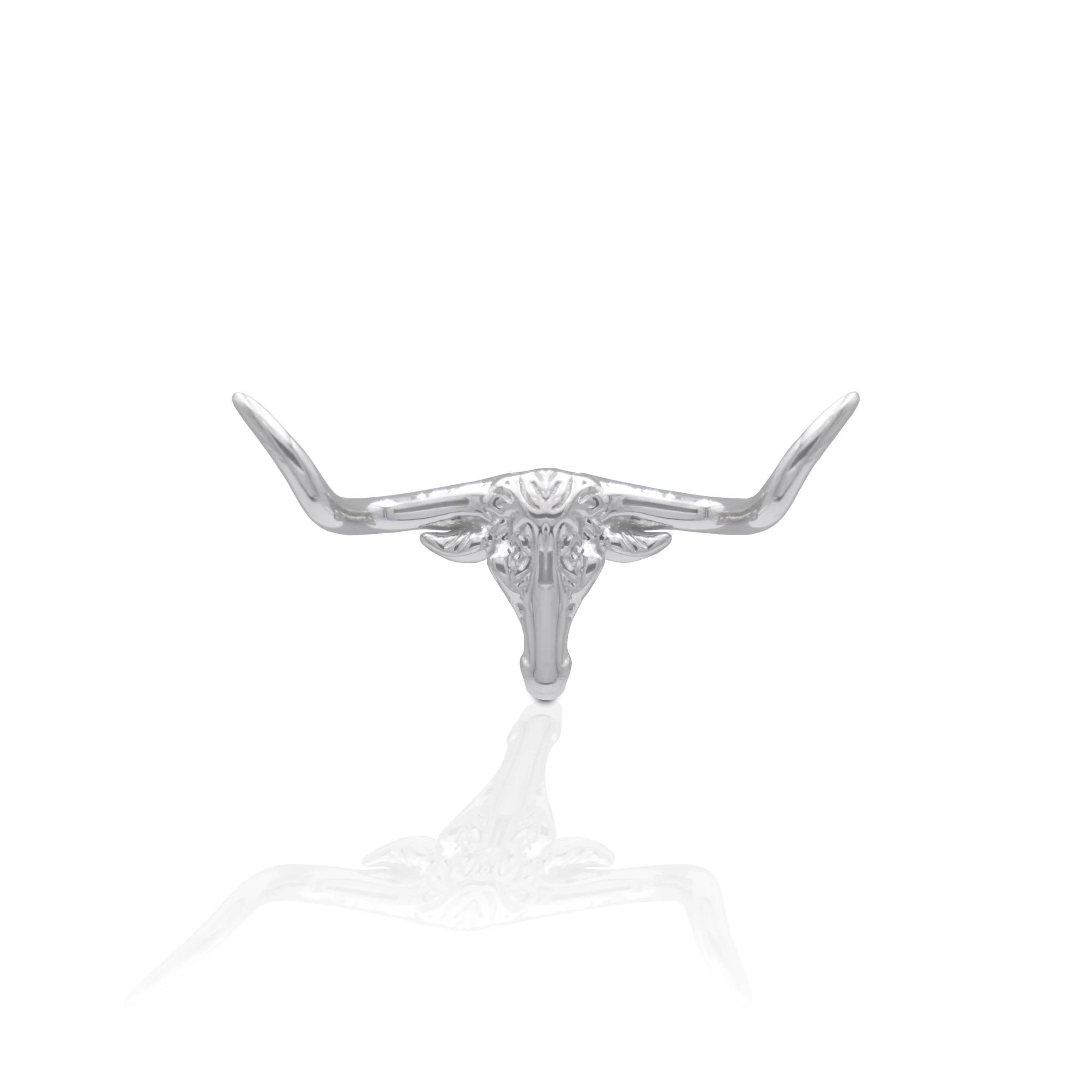 Kelly Herd Small Longhorn Tie Tack