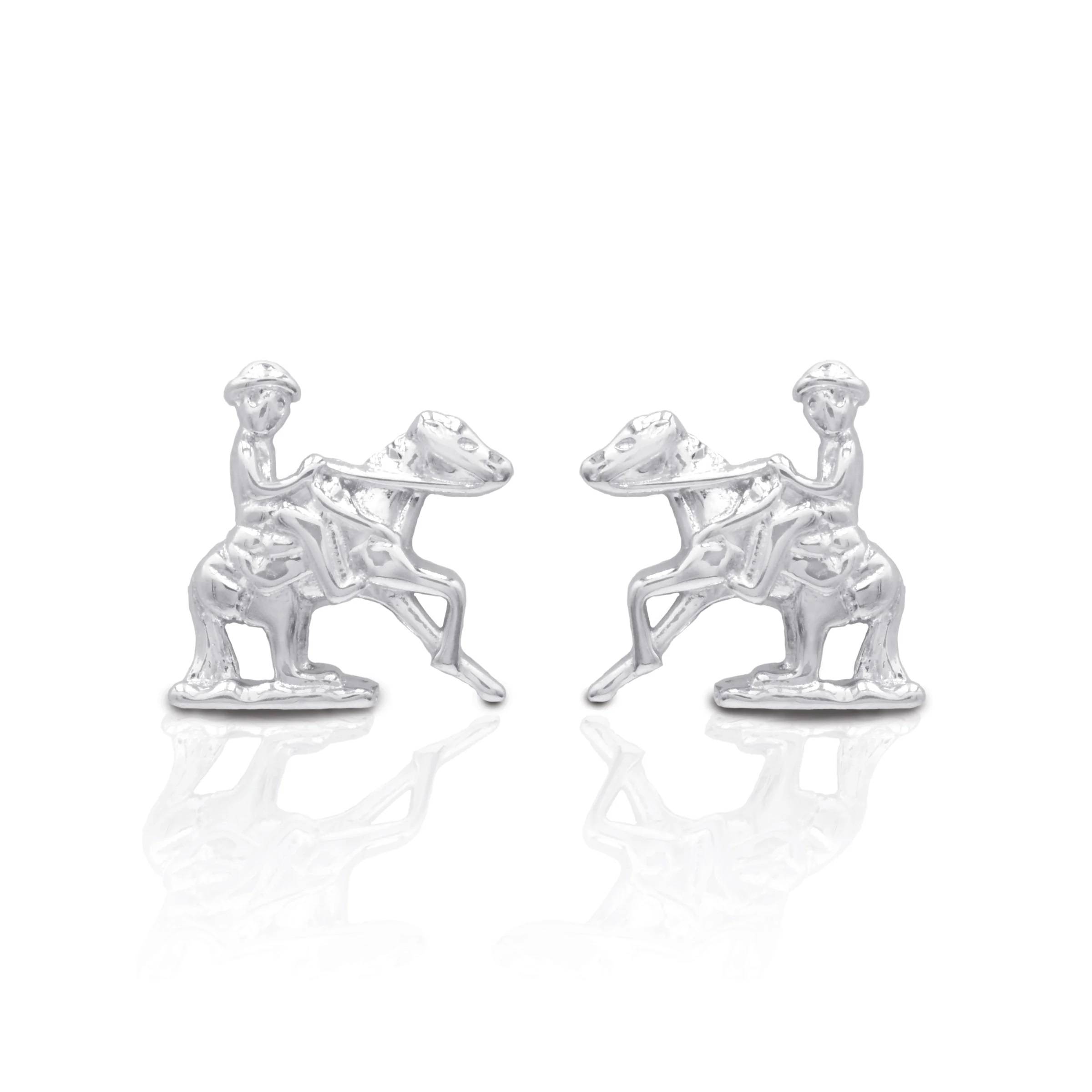 Kelly Herd Reining Horse Earrings