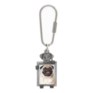 1928 Jewelry Pug Dog Key Chain