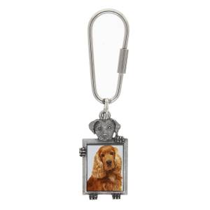 1928 Jewelry Cocker Spaniel Dog Key Chain
