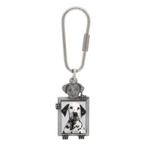 1928 Jewelry Dalmation Dog Key Chain