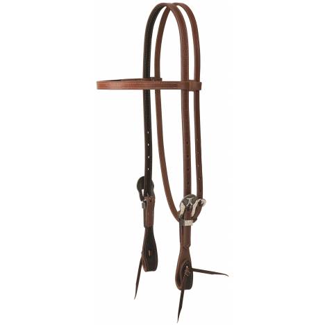 Weaver Smarty X Synergy Browband Headstall with Designer Hardware