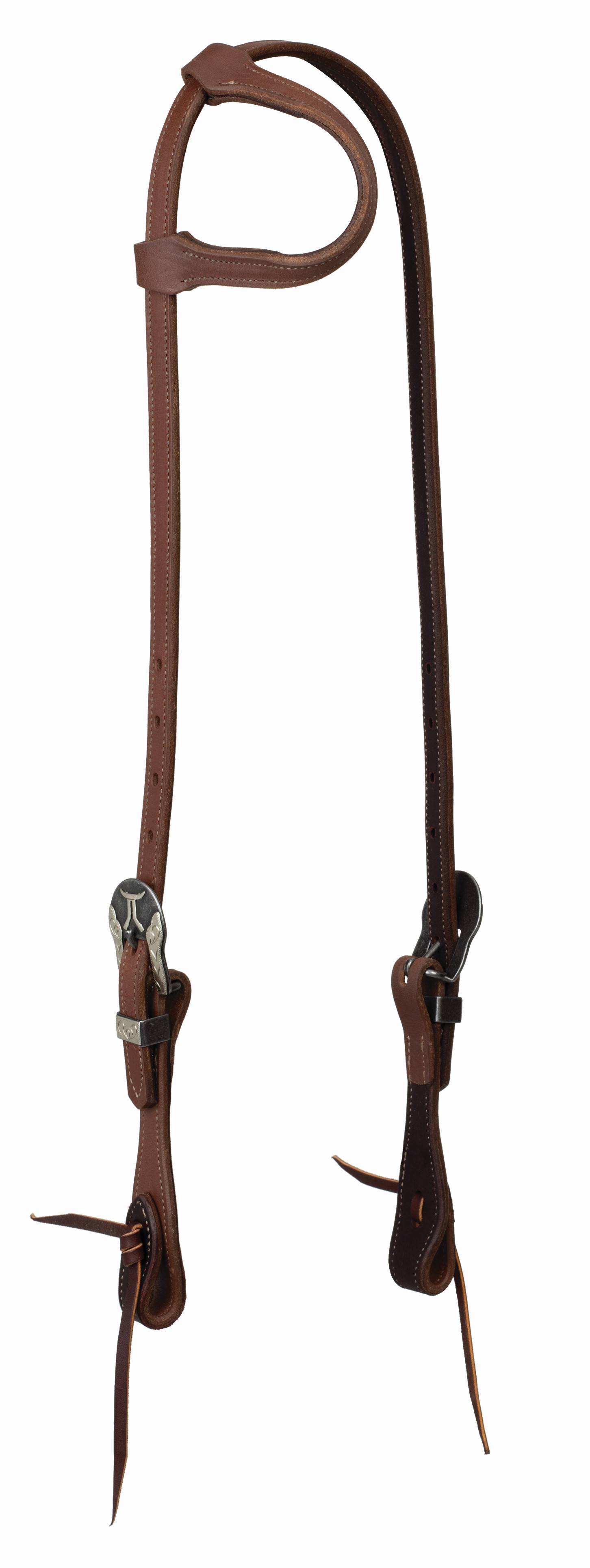 Weaver Smarty X Synergy Sliding Ear Headstall with Designer Hardware
