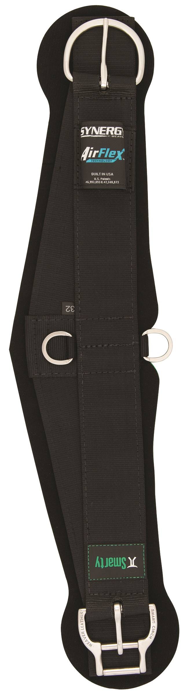 Weaver Smarty X Synergy AirFlex Roper Cinch with Roll Snug Buckle